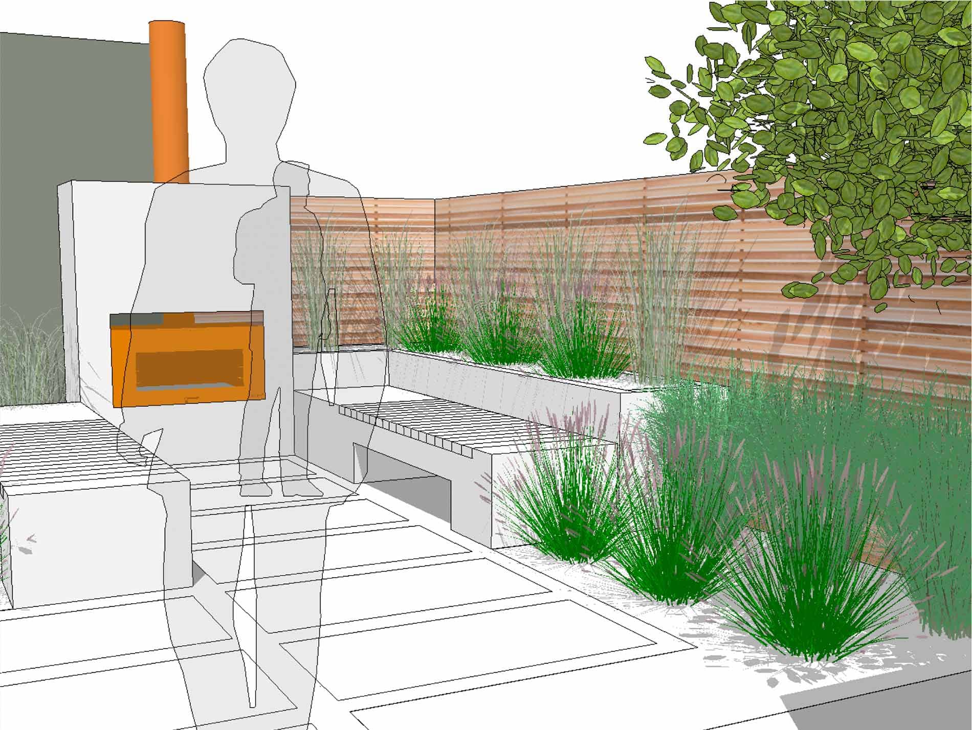 urban garden designer 3D plan